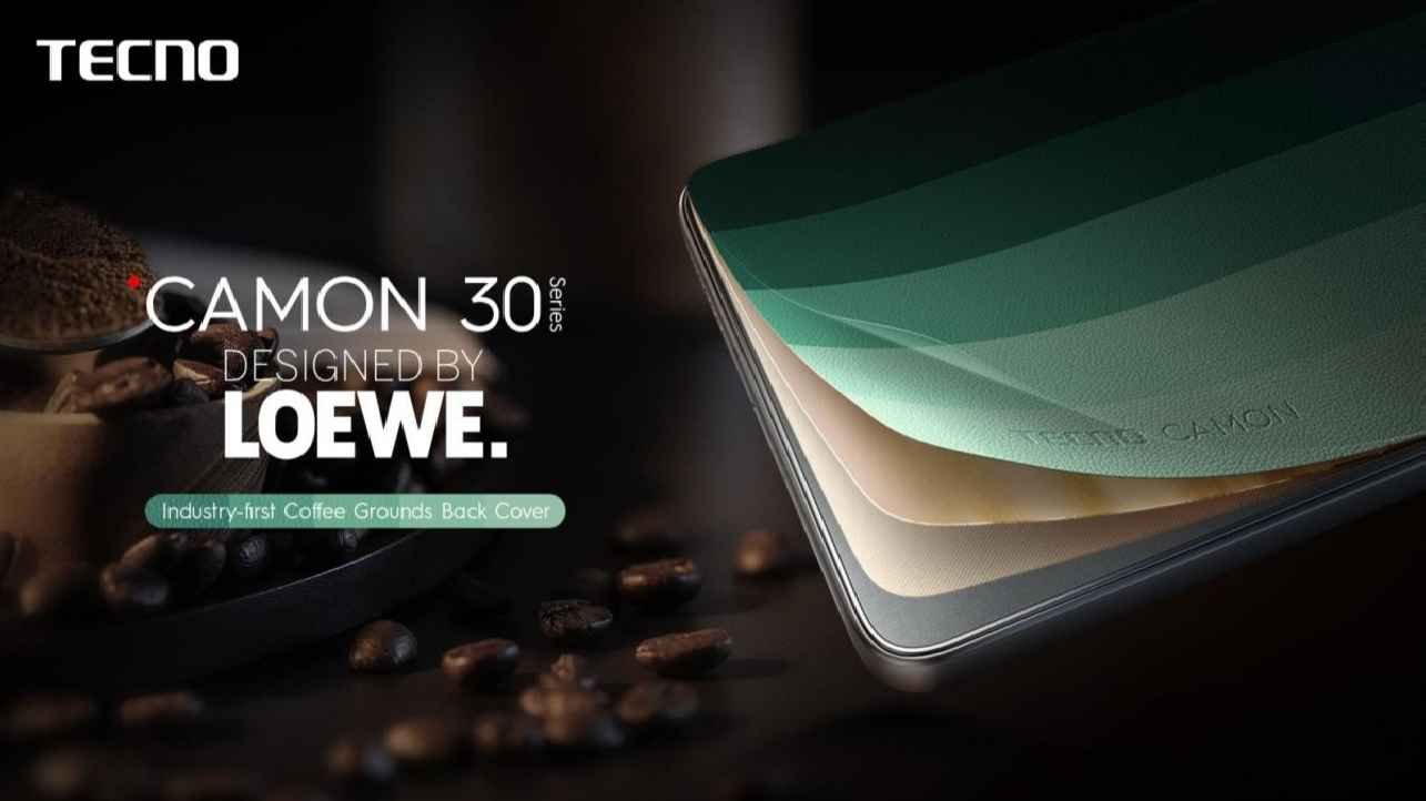 Tecno and Loewe Launch Tecno Camon 30 Limited Edition with Coffee Grounds Rear Cover